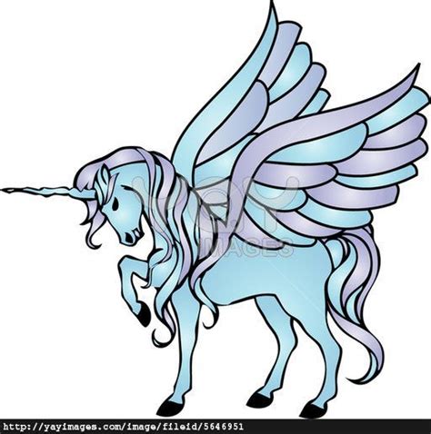 In this tutorial, you will learn how to draw a unicorn using some simple steps. Royalty Free Image of Blue Unicorn With Wings | Unicorn painting, Unicorn wings, Unicorn ...