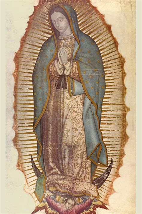 The image, also known as the virgin of guadalupe (spanish: 231. Do You Know the Secrets of the Tilma? Pondering the ...