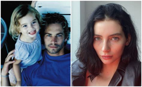 31b, geburtsdatum, haarfarbe, augenfarbe, staatsangehörigkeit. Ella es Meadow, la hija del fallecido actor Paul Walker | De10