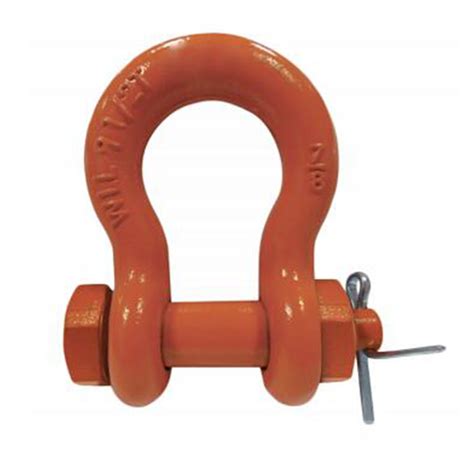 Rigging Hardware Us Type Drop Forged G 209 Screw Pin Bow Shackle Carbon Steel China Shackle