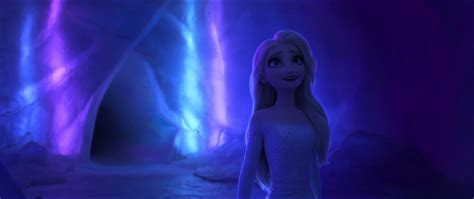 Elsa's obsession with the voice leads her across the dark sea to ahtohallan, which is she has grown into her abilities and become a new person. Show Yourself | Disney Wiki | Fandom