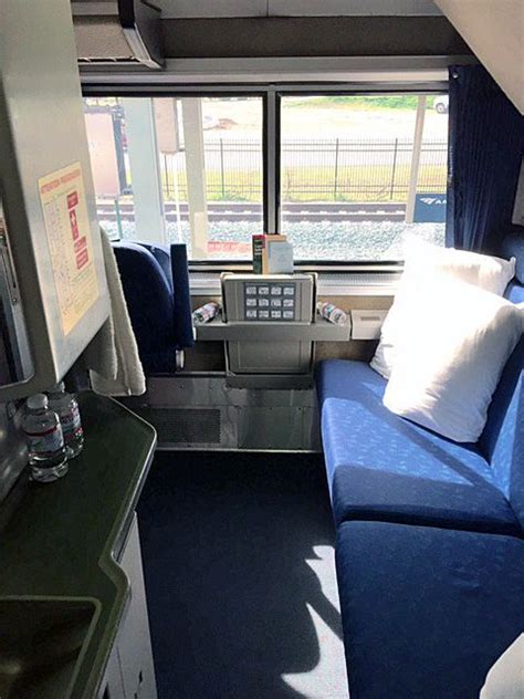 Amtrak superliner bedroom in nighttime configuration. Pin on Home Design