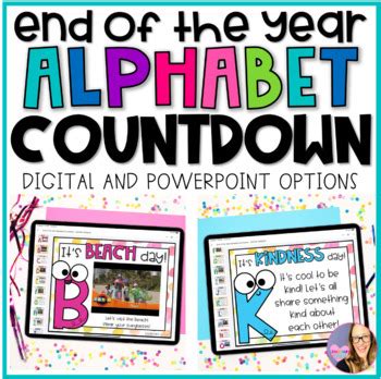 But if you think it will only be more work and leave you exhausted. Alphabet Countdown Bulletin Board for the End of the Year ...