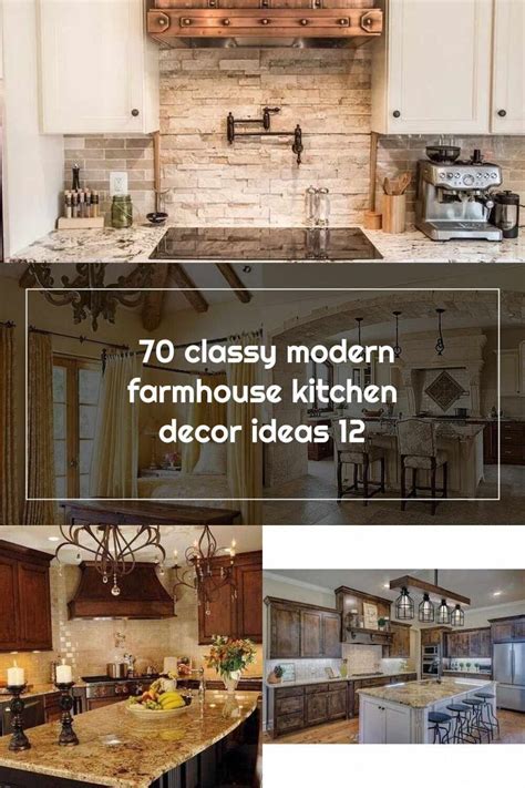 Tuscan Kitchens 70 Classy Modern Farmhouse Kitchen Decor Ideas