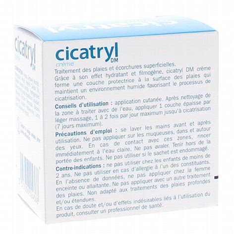 Cicatryl Crème 10 Sachets De 2g Pharmacie Prado Mermoz