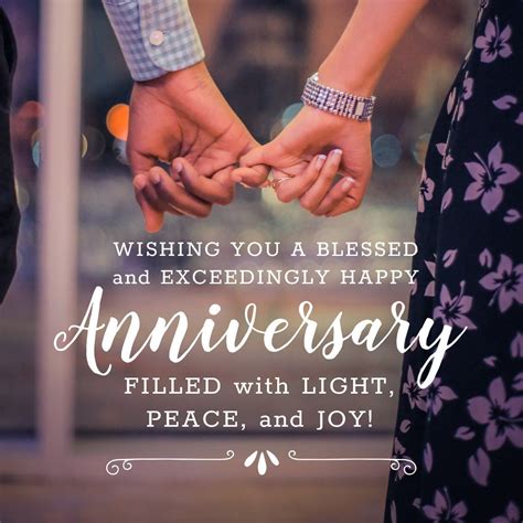 Wishing You A Blessed And Happy Anniversary Card Zazzle Happy