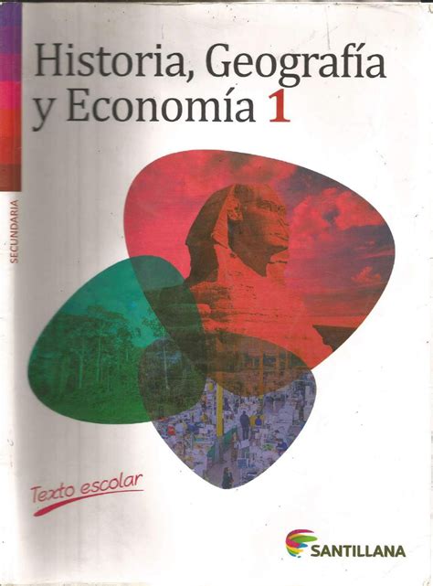 Historia Geografía Y Economía Texto Escolar Santillana By Mini