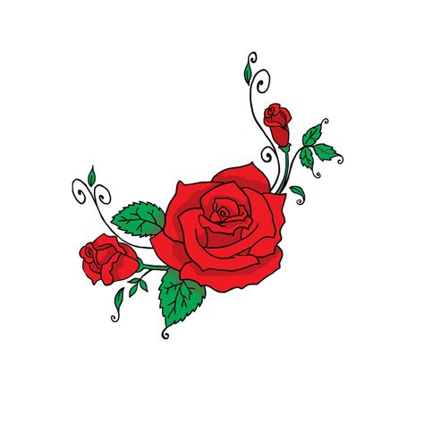 Free Pictures Of Cartoon Roses Download Free Clip Art