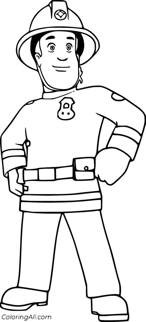 67 Free Printable Fireman Sam Coloring Pages Easy To Print From Any
