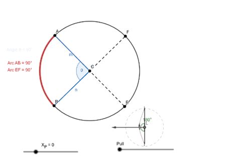 Circle Angle Discovery Geogebra