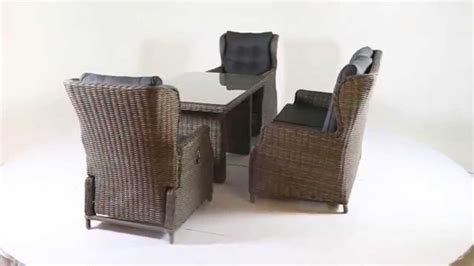 Wicker Loungeset Joyce Tuinmeubelen Be Youtube