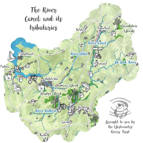 The camel estuary offers a wide range of water sports, including sailing, water skiing, windsurfing, surfing and kite surfing. Water For Growth: Habitat Work | Westcountry Rivers Trust