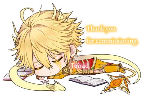 Commission Condolcezza Sleeping Chibi By Teirads On Deviantart