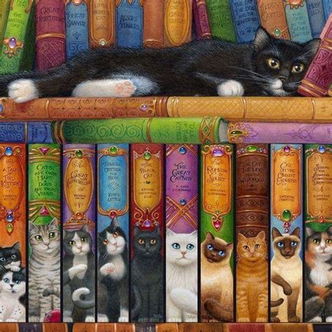 Pin By Mollie Perrot On Cats And Dragons Cats Illustration Cat Art