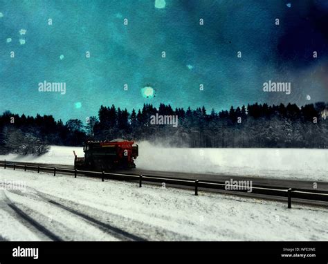 Truck Plowing Snow Hi Res Stock Photography And Images Alamy