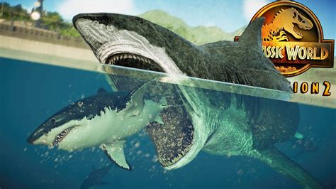 MEGALODON IN EVOLUTION 2 New Aquatic In Jurassic World Evolution 2