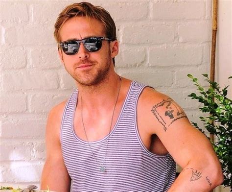 Ryan Gosling Face Tattoo