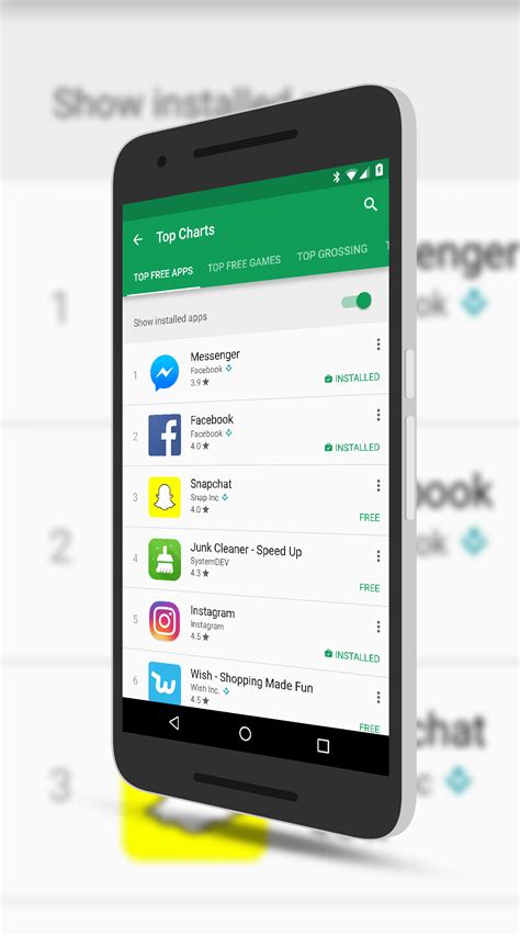 Find friends, watch live videos, play games & save photos in your social network. Google Play Store Now Allows You To See Installed Top Apps ...