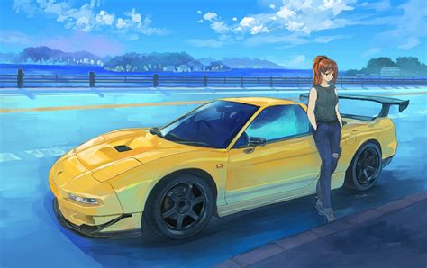 Jdm Wallpaper Aesthetic Anime Car Wallpaper Cartoon Jdm Car Wallpaper