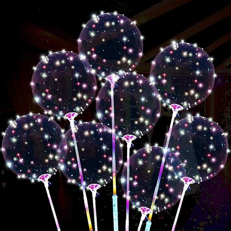 Reusable Bobo Led Balloon Bouquet For Wedding Send Off In 2022 Light