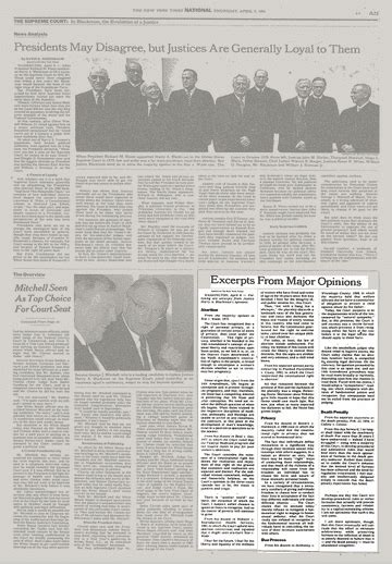 The Supreme Court Excerpts From Major Opinions The New York Times