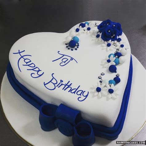 Le prénom jamila est un prénom de style arabe et islamique. Happy Birthday taj Cake Images