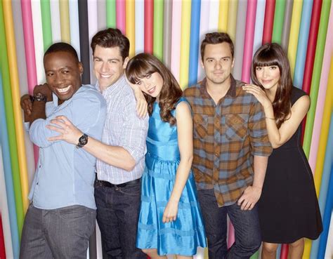 Its The First New Girl Cast Pic Of Season 3 New Girl Cast New Girl
