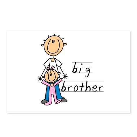 Big Brother With Little Sister Postcards Package By Mystickfigure