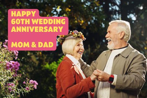 30 Best Happy 60th Wedding Anniversary Wishes Quotes And Greet Parents