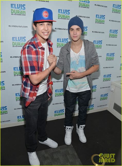 justin bieber and austin mahone z100 appearance photo 2678361 justin bieber photos just