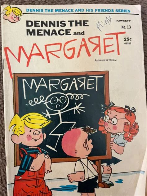 Dennis The Menace And His Friends Margaret 13 Fawcett Comics 1972