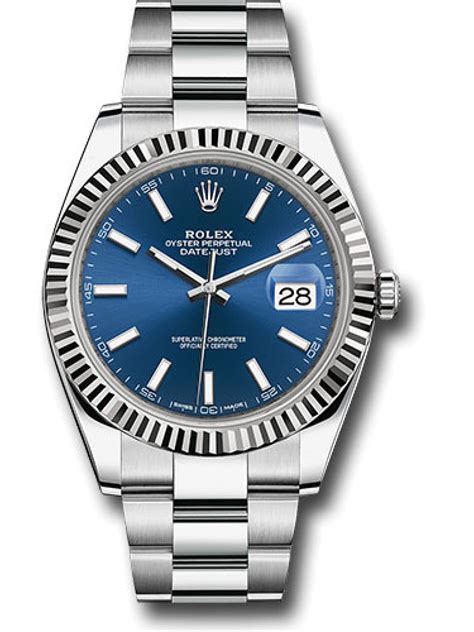 Rolex Mens Datejust 41mm Watch W126334blionwtf