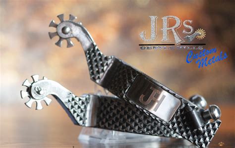 Jrs Custom Metals Rasp Spurs Jrs Gentle Hills Custom Metals Rasp