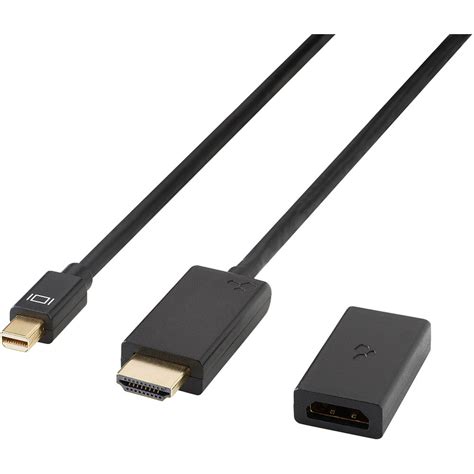 I bought a cheap mini displayport to hdmi adapter, but when i plug it into my screen, it displays no signal. Kanex Mini DisplayPort to HDMI Cable with Coupler MDPHDTV10FT