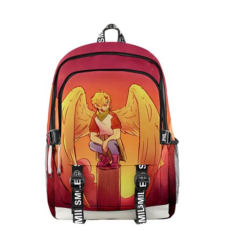 Dream Smp Tommyinnit Backpack Wings 3d Printting Backpack