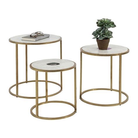 From coffee tables to computer desks, and bedside tables to dining sets. Tables D'appoint Limbo Set De 3 - Taille : Taille Unique | Table d'appoint, Table d'appoint en ...