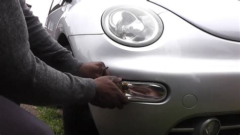 How To Reface Vw Beetle Indicator Light Youtube