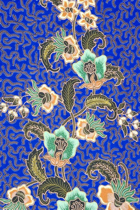 Indonesian Batik Sarong Stock Image Image Of Indonesian 3819313