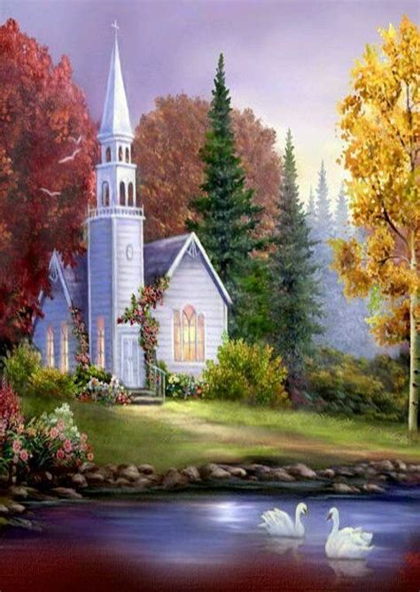 Pin By Gary Lindgren On Acrylic Painting Church Art Church Pictures
