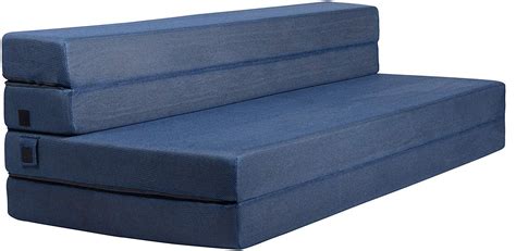 Milliard Tri Fold Foam Folding Mattress And Sofa Bed For Guests Queen