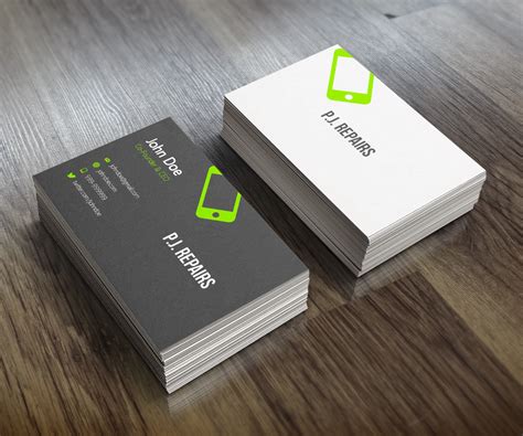 Create your own business cards without design skills ⏩ crello business card maker completely free choose professional business card templates. Phone Repair Business Card | 43 Business Card Designs for ...