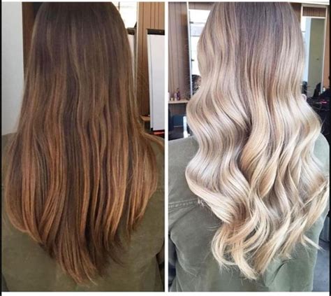 If blonde isn't your natural hue, a colorist may suggest getting highlights along with when thinking of blonde hair with highlights, you can never go wrong with warm blonde highlights on warm blonde hair. How To: Go from Dark Brown to Blonde With Minimal Damage ...