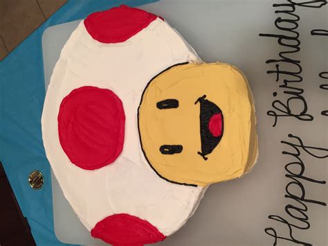 We did not find results for: Buttercream Toad Cake for Super Mario Brothers party ...
