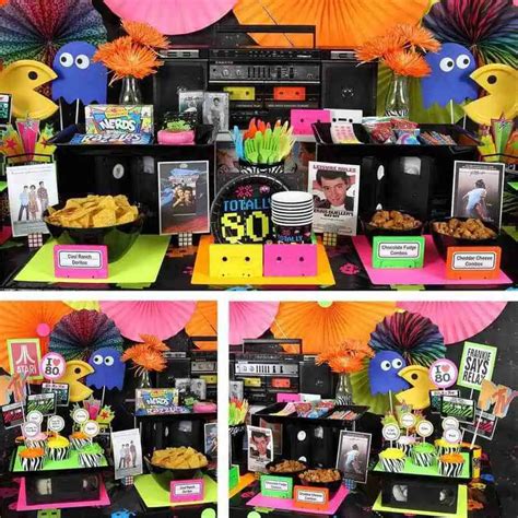 80s Themed Birthday Party Favors 40th Birthday Ideas 80s Theme