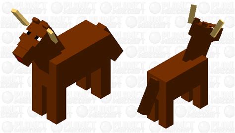 Rudolph The Red Nose Reindeer Minecraft Mob Skin