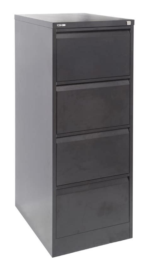 Vertical file cabinet for everyday use. GO STEEL 4 DRAWER FILING CABINET | Bibra Lake Home & Office