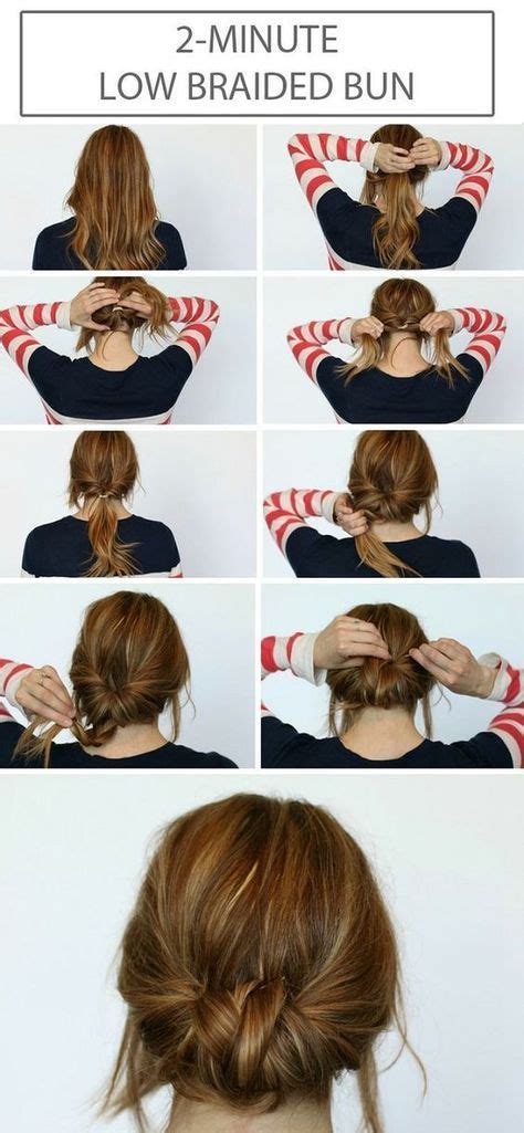 14 Simple Hair Bun Tutorial To Keep You Look Chic In Lazy Days Be