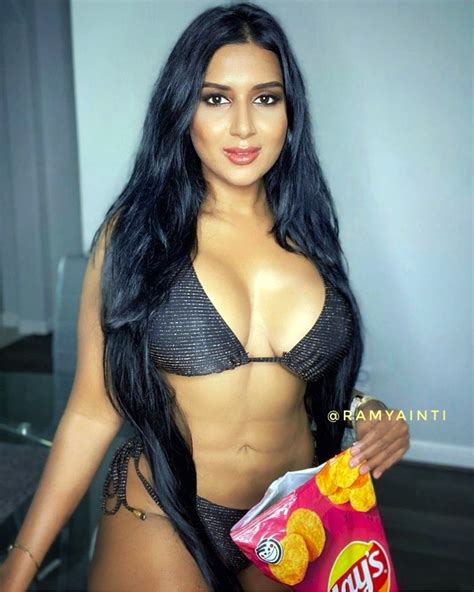 Ramya Inti Flaunts Her Sexy Body In Bikini Hq Photos
