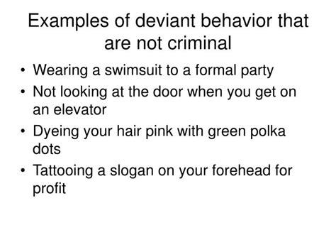 🎉 What Are Examples Of Deviant Behavior What Is Deviant Behavior
