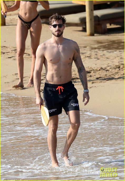 Model Izabel Goulart Fiance Kevin Trapp Flaunt PDA Play Paddle Ball